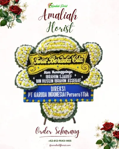 Papan Bunga Duka di Majasih